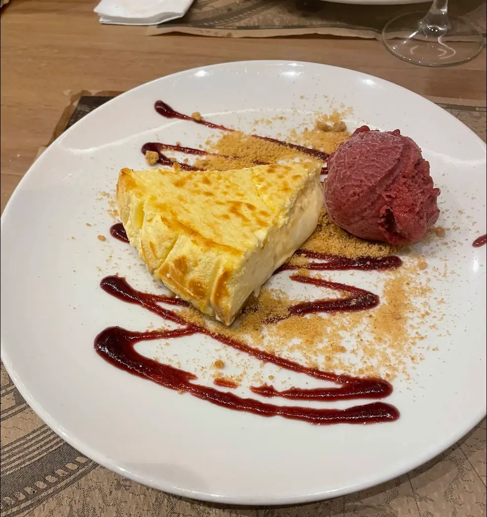 Tarta de queso de Lucía